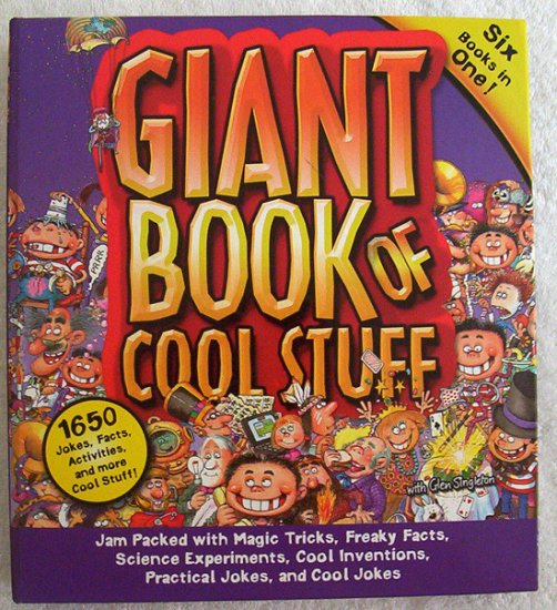 Giant Book Of Cool Stuff - 6 Books in One - Brand New!