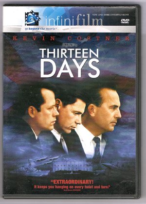 Thirteen Days Kevin Costner DVD - EUC