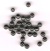 Hematite 4 mm Round Beads - Lot of 30 Magnetic