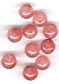 Cherry Quartz 8 mm Round Beads - Lot of 10 Beads