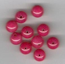 Australian Ruby Jade 10mm Round Beads - Lot of 10