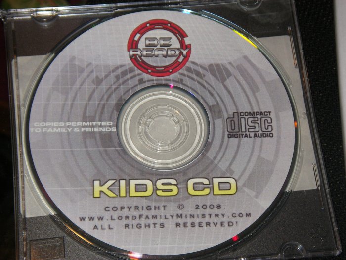 Be Ready Kids CD