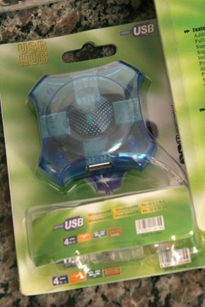 4-Port USB 2.0 High Speed Hubs