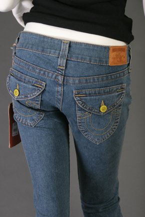 NWT True Religion Womens Joey Jeans Size 28 X 34