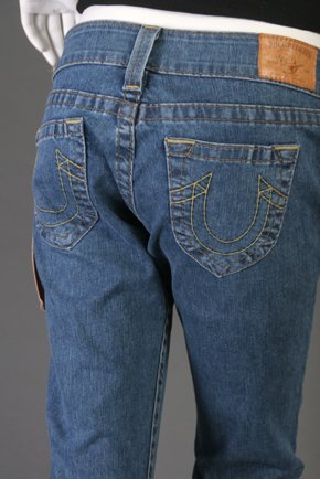 NWT True Religion Womens Bobby Jeans Size 29 X 34