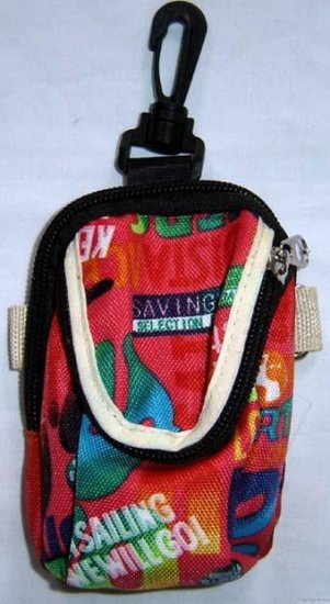 Backpack Style Cell Phone Bag Holder Coin Purse Groovy Tie Dye A Sailing We Will Go #0213