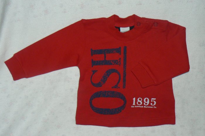 Osh Kosh Red Sweater 12m