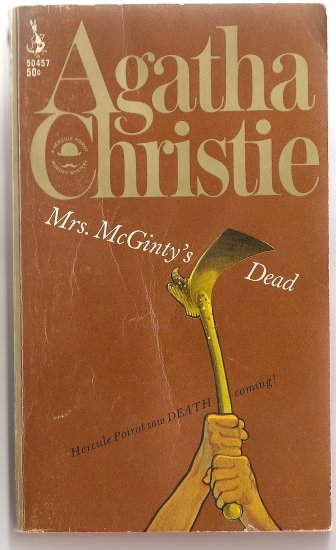 Mrs. Mcginty's Dead by Agatha Christie - Vintage Pprback 1967