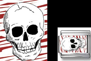 Skull charm