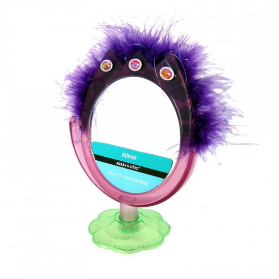 Feathered mirror
