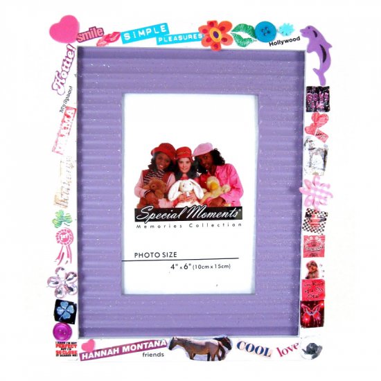 Purple Personalized Picture Frame