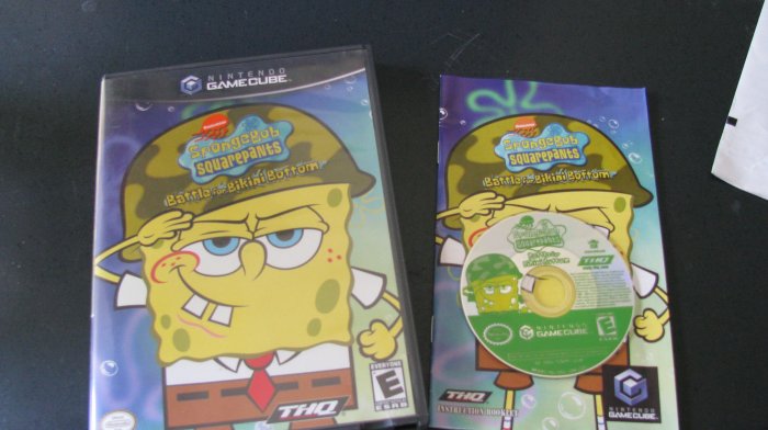 Spongebob Squarepants Battle for Bikini Bottom Nintendo Gamecube