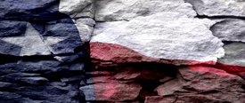 Texas Flag w/ Rock - Truck Window Perf