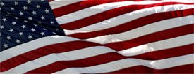 American Flag 1 - SUV Window Perf
