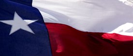 Texas Flag 1 - Car Window Perf
