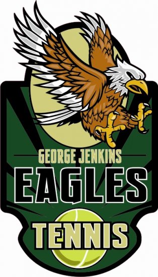 Tennis Decal - George Jenkins High School