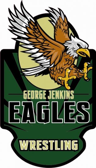 Wrestling Decal - George Jenkins High School