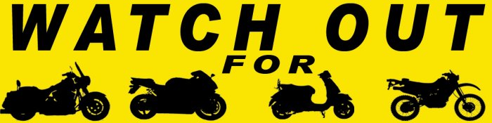 Watch out for... 2 - Bumper sticker