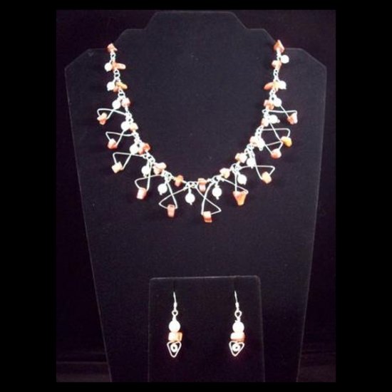 Pink with Triangles