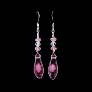 pink teardrops