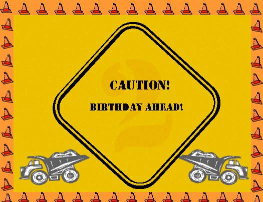 Caution! Customizable Invite