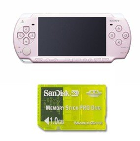 Sony PSP "Slim" PSP and 1GB Memory Card (Pink)