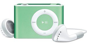 Apple iPodâ„¢ shuffle 1GB MP3 Player-Light Green