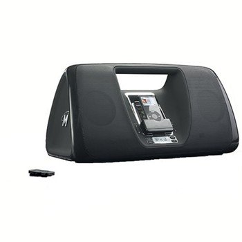 Memorex Mi3005BLK iMove Boombox for iPod (Black)