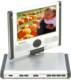 Polaroid PDM-0752 SwivelScreen DVD Player 7" widescreen (16:9) color LCD screen