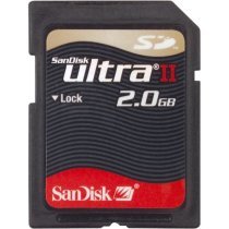SANDISK 2GB (2048MB) ULTRA II SECURE DIGITAL - SDSDH-2048-901