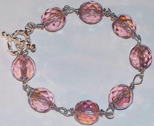 Orchid Crystal Bracelet 20% OFF