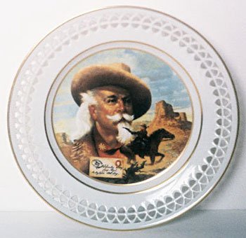 Bing & Grondahl Collector Plate PONY EXPRESS BUFFALO BILL Denmark