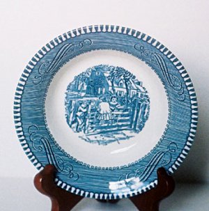 eBay Canada Guides - Collecting Royal China Currier Ives Dinnerware