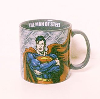 DC Comics MAN OF STEEL Superman Mug 20-oz