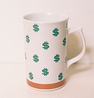Studio Nova MONEY Cappuccino Mug Japan