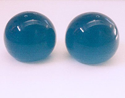 Nancy Calhoun SOLID COLOR SAPPHIRE Salt Pepper Shakers