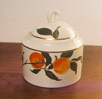 Mikasa REGAL POMME Sugar Bowl & Lid