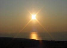 God Shining**8"x10" Matted original Photo