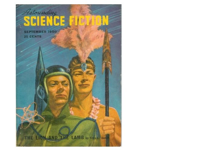 Astounding Science Fiction, Sept. 1950 issue w/Fritz Leiber etc.