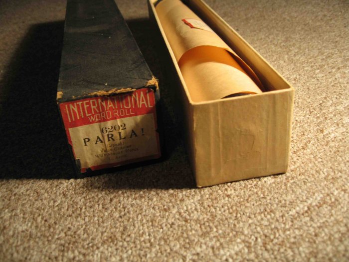 L. Arditi, "Parla! (Speak)," piano roll