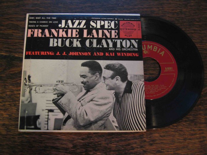 Frankie Laine & Buck Clayton 45 EP in picture sleeve