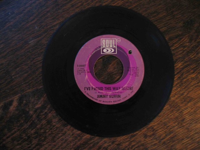 Jimmy Ruffin, "I've Passed This Way Before" b/w "Tomorrow's Tears" (1966)