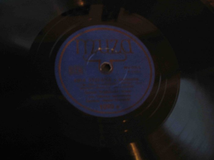 Muza 78rpm Polish record, "Aria Stefana z kuranten": Olgferd Straszynski & Orklestry Symfonteznej
