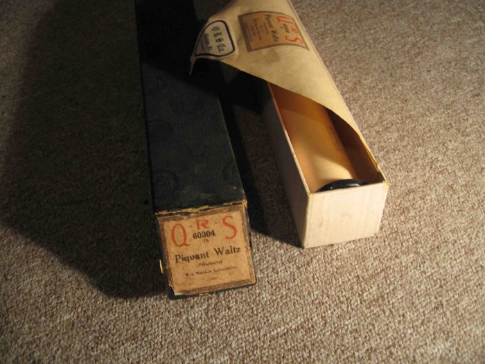 Franz Lehar, "Piquant Waltz (Pikanterin)," 1911 piano roll