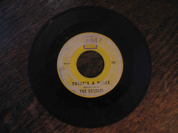 Beatles 45rpm single, "There's a Place" b/w "Twist and Shout"