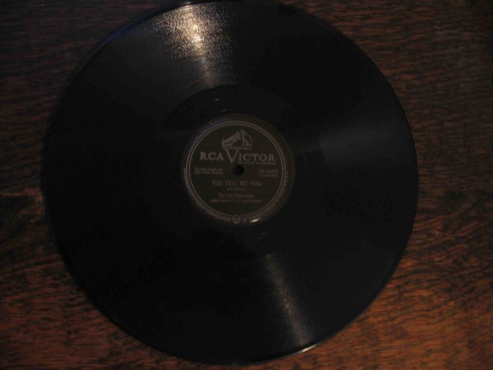 Six Fat Dutchmen 78 rpm polka single, "You Tell Me" b/w "Pingey"