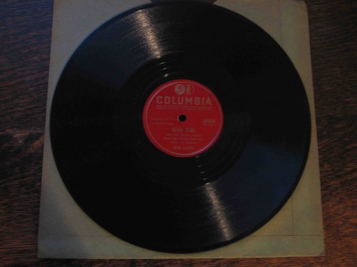 Gene Autry 78rpm single, "Silver Spurs" b/w "Good Old Fashioned Hoedown"