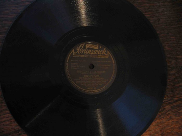 King Oliver 78 rpm record, "Someday Sweetheart" b/w "Too Bad" (1926)