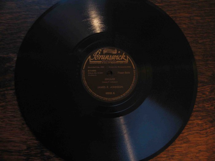James P. Johnson 78 rpm record, "Jingles" b/w "You've Got to Be Modernistic" (1930)