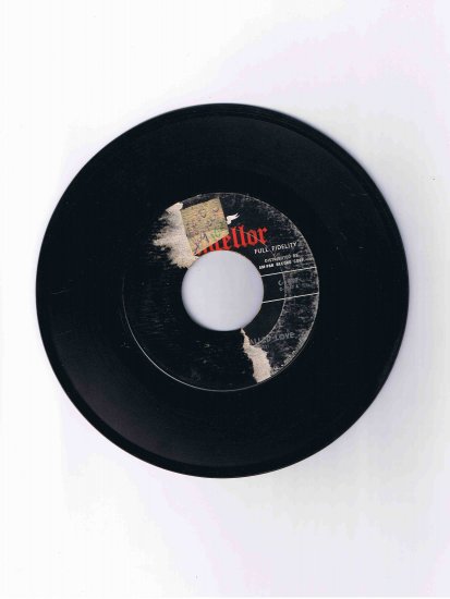 Fabian 45 rpm single, "About This Thing Called Love" b/w "String Along"